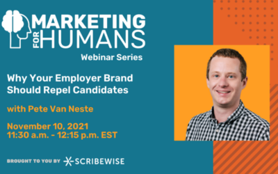 [Webinar Recap] Why Your Employer Brand Should Repel Candidates