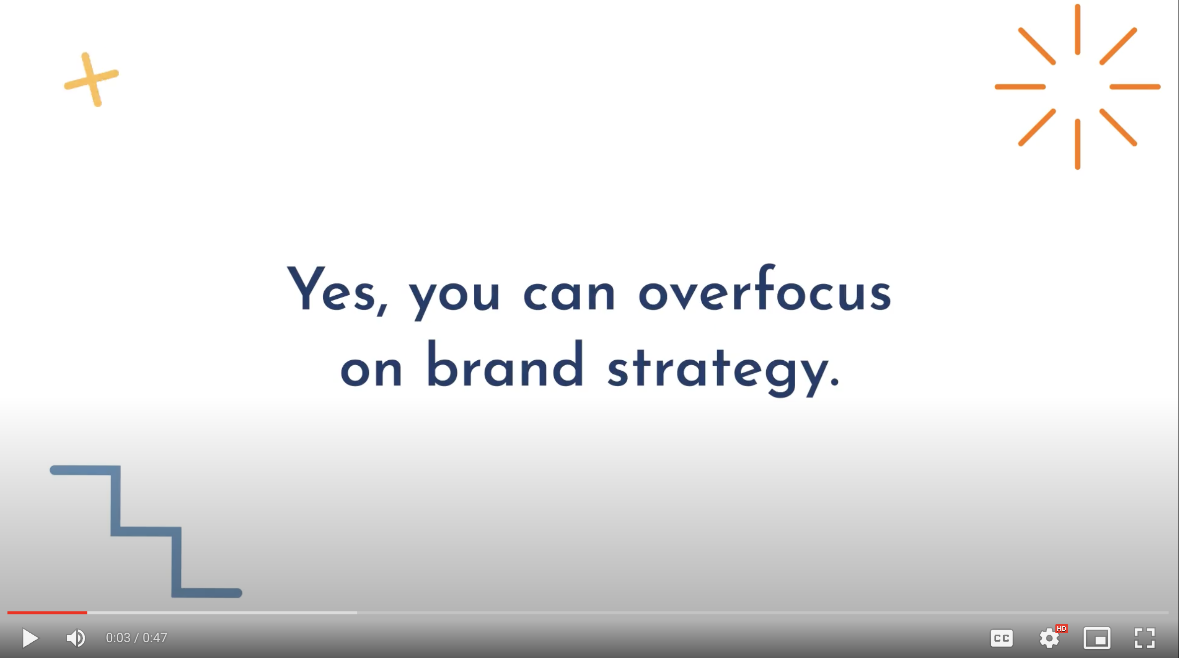 Navigate Overfocus on Brand Strategy